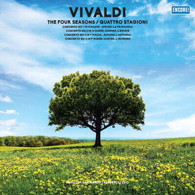 Musici di San Marco — Musici di San Marco 비발디: 협주곡 1-4번 "사계" (Vivaldi: Concerto Op.8 "The Four Seasons") 앨범 커버