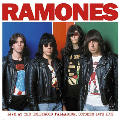 Ramones — Live At The Hollywood Palladium, October 14th 1992 앨범 커버