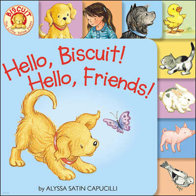 Hello, Biscuit! Hello, Friends! Tabbed Board Book