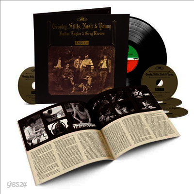 Crosby, Stills Nash & Young - Deja Vu (50th Anniversary Edition)(Remastered)(LP+4CD)