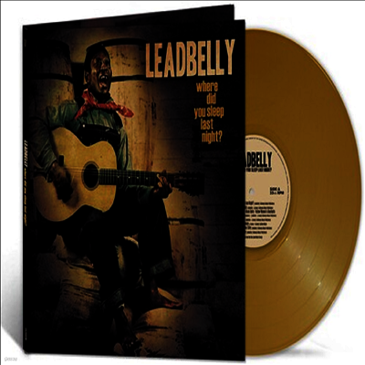 Leadbelly — Where Did You Sleep Last Night? 앨범 커버