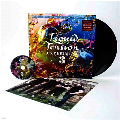 Liquid Tension Experiment — LTE3 (Gatefold) 앨범 커버