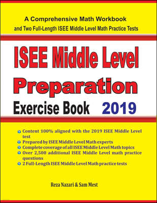 ISEE Middle Level Math Preparation Exercise Book