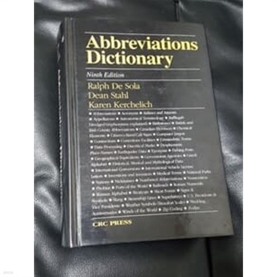 Abbreviations Dictionary (Hardcover, 9 edition)