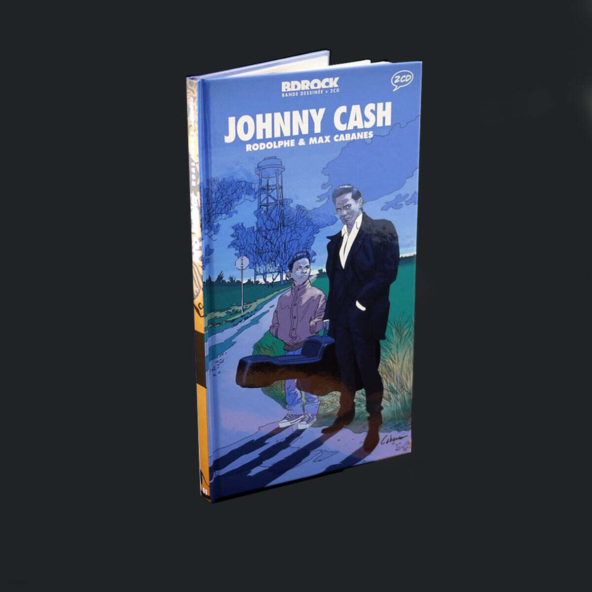 일러스트로 만나는 조니 캐시 (Johnny Cash illustrated by Max Cabanes)