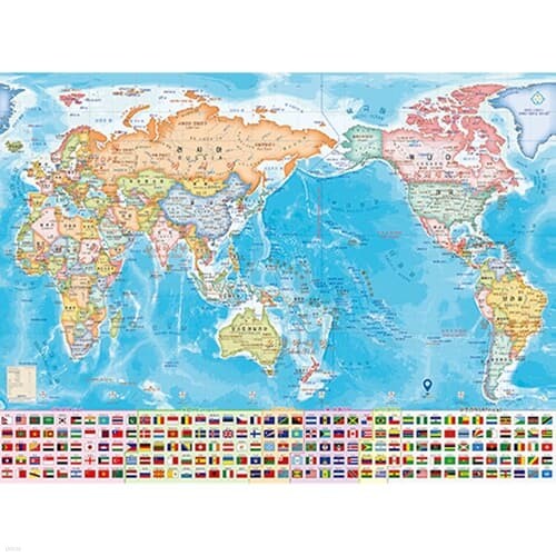 1000피스 직소퍼즐 세계 지도 HP1043