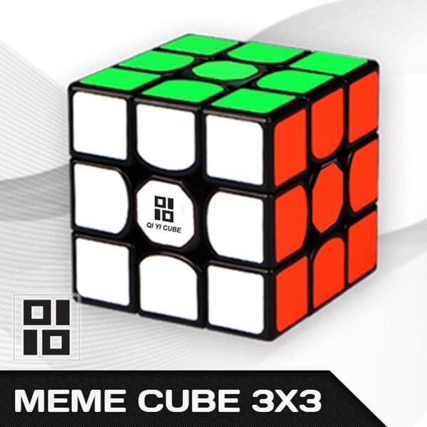 밈-밈큐브3x3x3 - 블랙