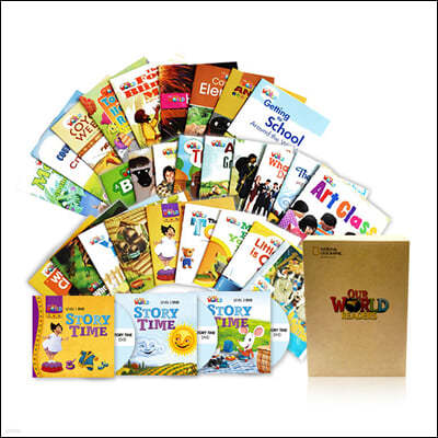 ƿ帮 Our world Readers 1~3 Package DVD Ʈ
