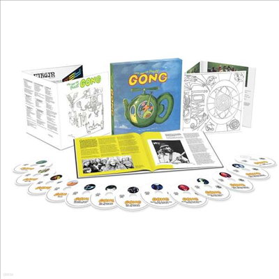 Gong - Love From Planet Gong (Ltd. Edf)(Remastered)(12CD+DVD-Audio+Book)(Boxset)