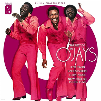 O'Jays — Philly Chartbusters: The Best Of (Gatefold) 앨범 커버