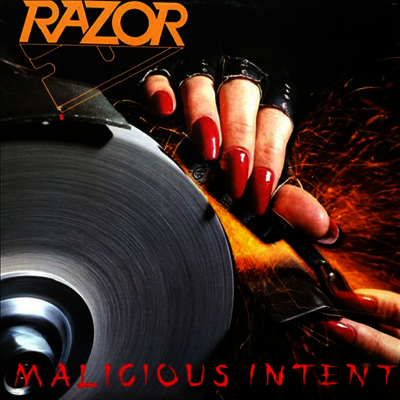 Razor — Malicious Intent 앨범 커버