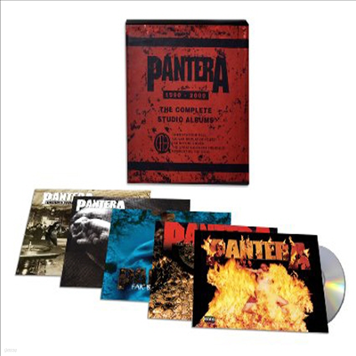 Pantera - Complete Studio Albums 1990-2000 (Remastered)(Box Set)(5CD)