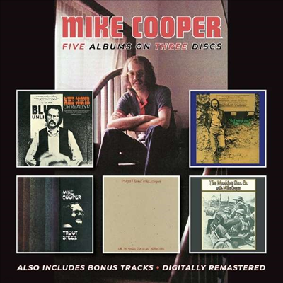 Mike Cooper - Five Albums On Three Disc (Remastered)(Bonus Tracks)(Digipack)(3CD)