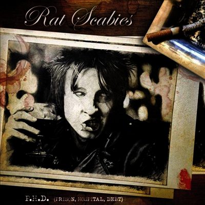 Rat Scabies — P.H.D. (Prison Hospital Debt) 앨범 커버