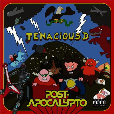 Tenacious D — Post-Apocalypto (MP3 Download)(Gatefold Cover) 앨범 커버