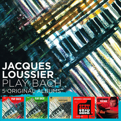 Jacques Loussier - Jacques Loussier Plays Bach: 5 Original Albums (5CD Boxset)