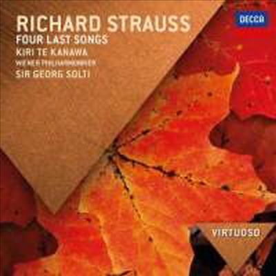 R.Ʈ콺:    뷡 (R.Strauss: Four Last Songs)(CD) - Kiri Te Kanawa