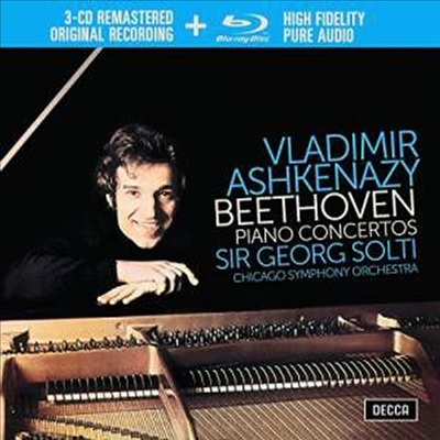 亥: ǾƳ ְ 1 - 5  (Beethoven: Complete Piano Concertos Nos.1 - 5) (3CD + Blu-ray Audio) - Georg Solti