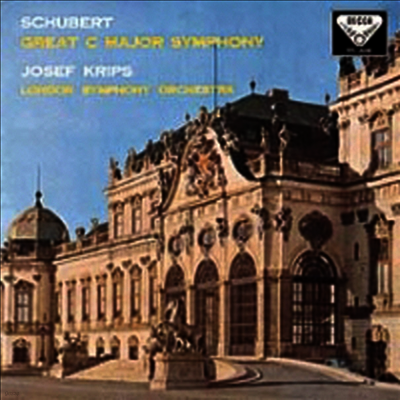 Josef Krips — 슈베르트: 교향곡 9번 '그레이트' (Schubert: Symphony No.9 'Great') - Josef Krips 앨범 커버