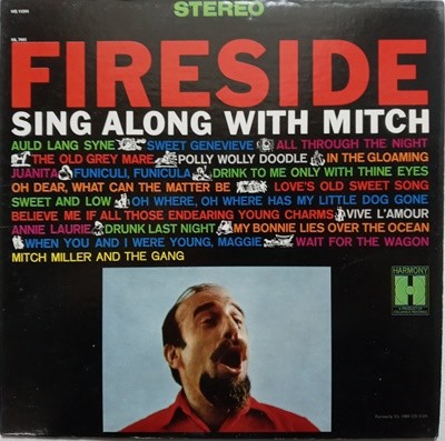 LP(수입) 미치 밀러 Mitch Miller And The Gang: Fireside Sing Along With Mitch