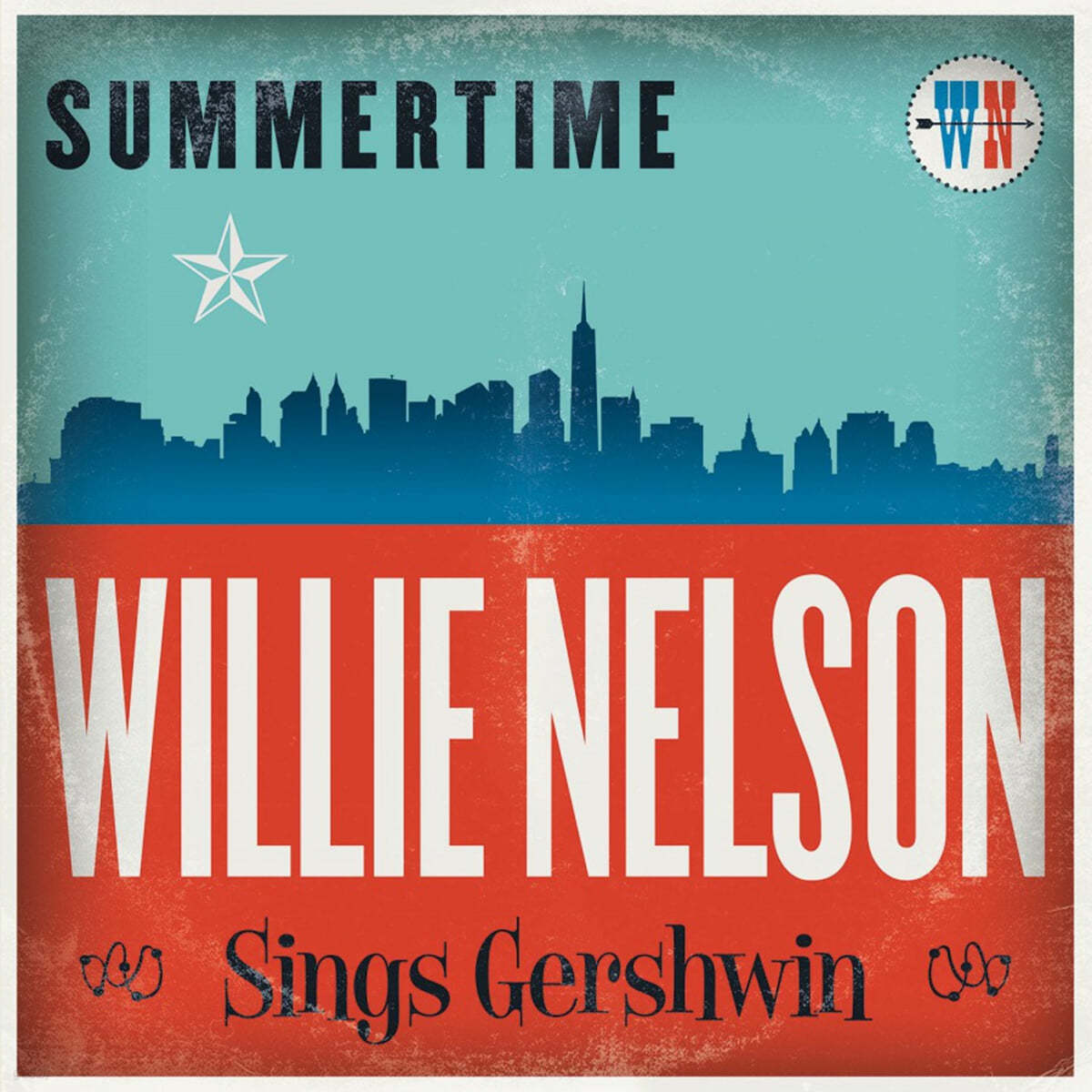 Willie Nelson (윌리 넬슨) - Summertime Willie Nelson Sings Gershwin [투명 레드 컬러 LP] 