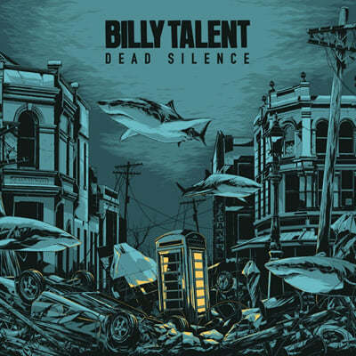 Billy Talent (빌리 탤런트) - 4집 Dead Silence [크리스탈 워터 컬러 2LP] 