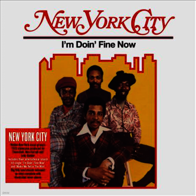 New York City — I'm Doing Fine Now 앨범 커버