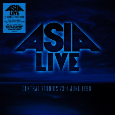 Asia — Live - Central Studios 23rd June 1990 앨범 커버