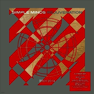 Simple Minds — Rejuvenation 2001-2014 앨범 커버