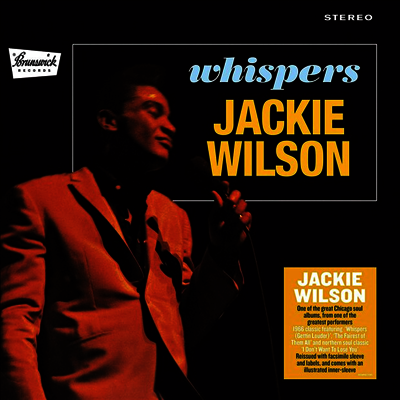 Jackie Wilson — Whispers 앨범 커버