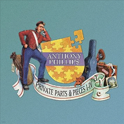 Anthony Phillips - Private Parts & Pieces I - IV (Deluxe Clamshell Box Set)(5CD)