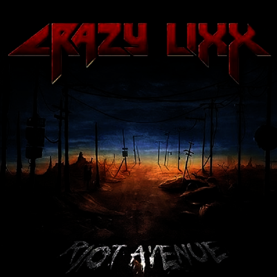 Crazy Lixx — Riot Avenue (Reissue) 앨범 커버