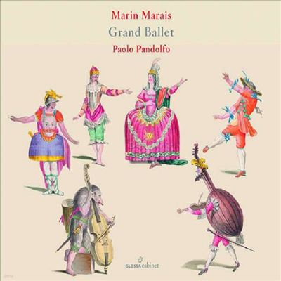  : 3 ö ٰ  (Marin Marais: 3 Suiten fur Viola da gamba - Grand Ballet)(CD) - Paolo Pandolfo