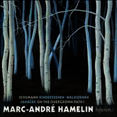 슈만: 숲의 정경, 어린이 정경 & 야나첵: 수풀이 우거진 오솔길에서 1집 (Schumann: Waldszenen, Op. 82 Kinderszenen, Op. 15 & Janacek: Along an Overgrown Path, JW VIII/17, Book 1)(CD) - Marc-Andre Hamelin