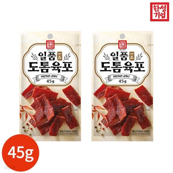 한성기업 일품 도톰육포 45g x 4봉