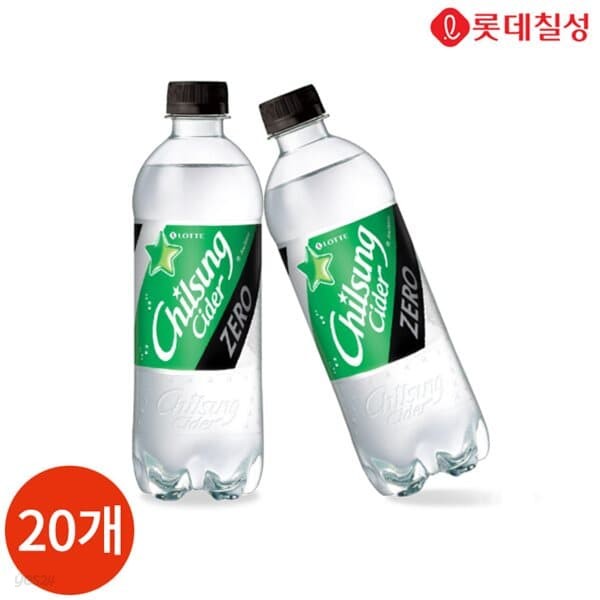 롯데 칠성사이다 제로 500ml x 20PET