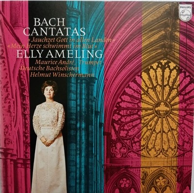 LP(수입) 바하: Bach Cantatas BWV 199, 51- 엘리 아멜링