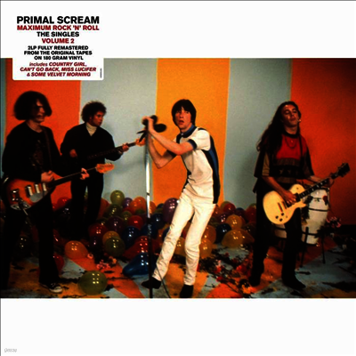 Primal Scream — Maximum Rock N Roll: The Singles Volume 2 앨범 커버