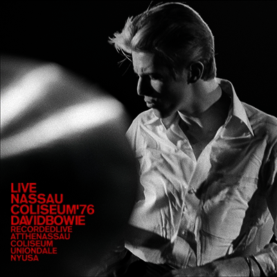 David Bowie — Live Nassau Coliseum '76 (Gatefold) 앨범 커버