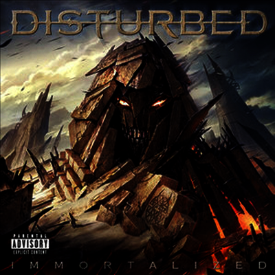 Disturbed — Immortalized (Gatefold) 앨범 커버