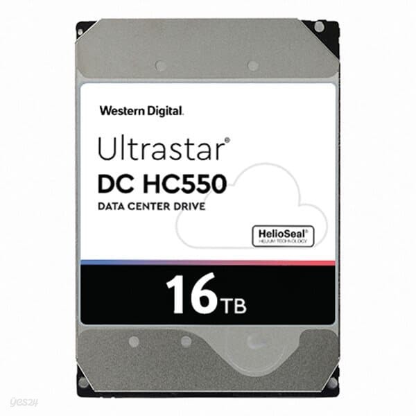 WD Ultrastar HC550 16TB SATA3 WUH721816ALE6L4 기업