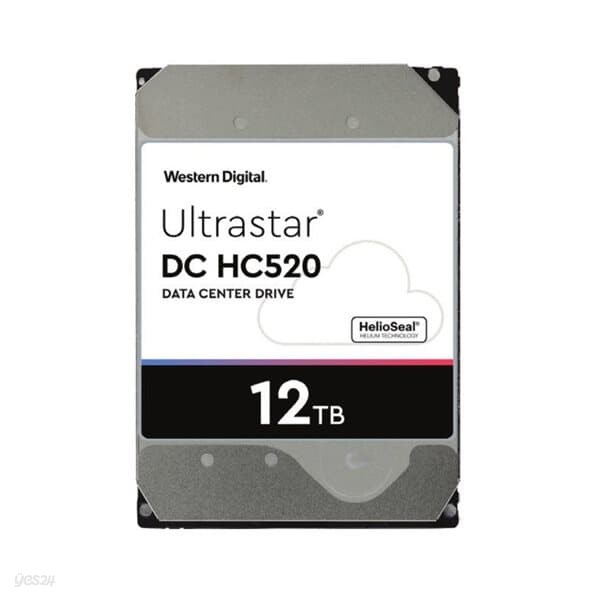 WD Ultrastar HC520 12TB SATA3 HUH721212ALE600 기업