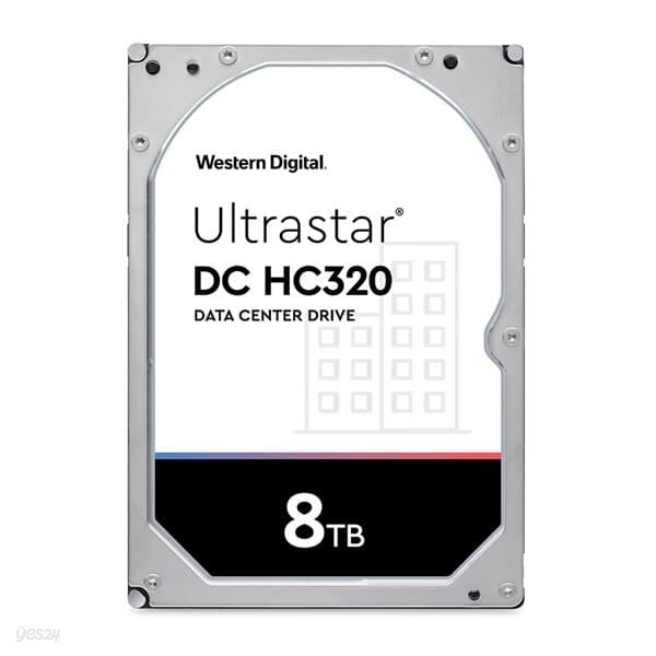 WD Ultrastar HC320 8TB SAS HUS728T8TAL5204 기업용