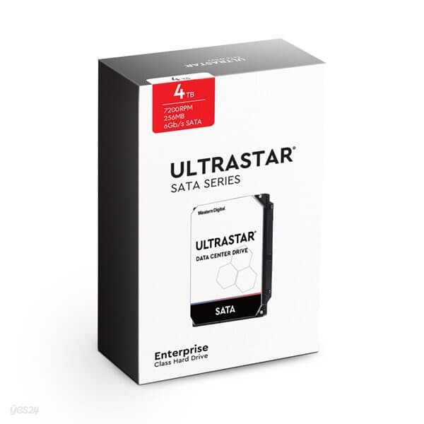 WD Ultrastar HC310 4TB SATA3 패키지 1PACK 3년보증