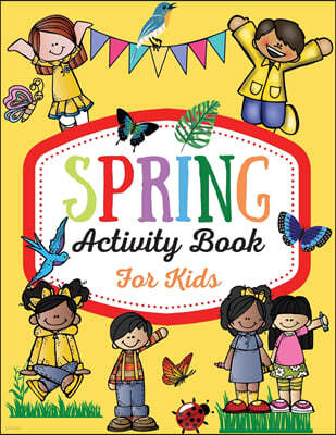 Spring Activity Book for Kids