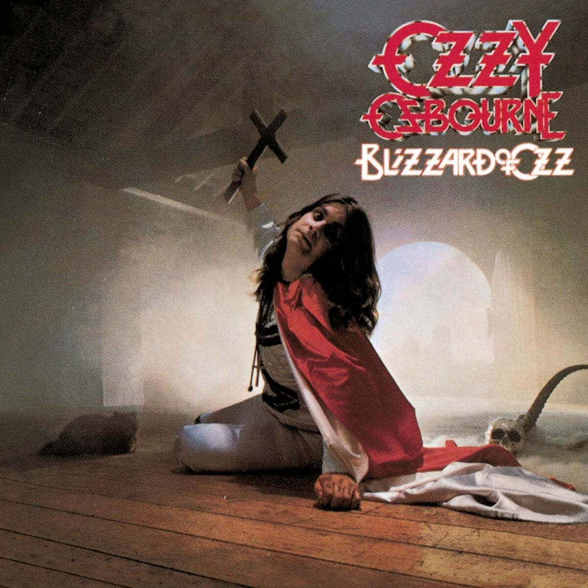 Ozzy Osbourne (오지 오스본) - Blizzard Of Ozz [실버 &amp; 레드 소용돌이 컬러 LP] 