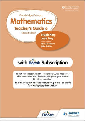 Cambridge Primary Mathematics Teacher's Guide Stage 6 with Boost Subscription