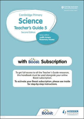 Cambridge Primary Science Teacher's Guide Stage 5 with Boost Subscription
