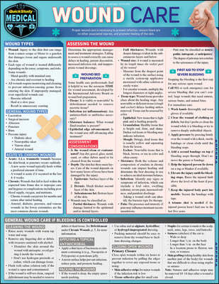 Wound Care: A Quickstudy Laminated Reference Guide