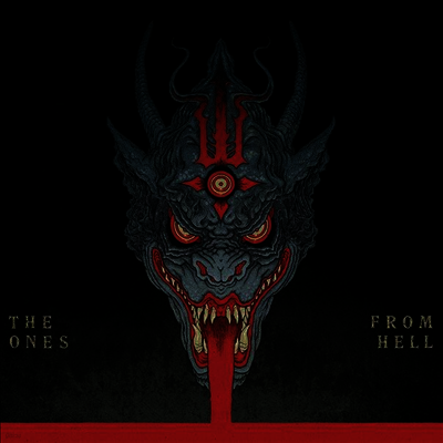 Necrowretch — The Ones From Hell (Gatefold) 앨범 커버